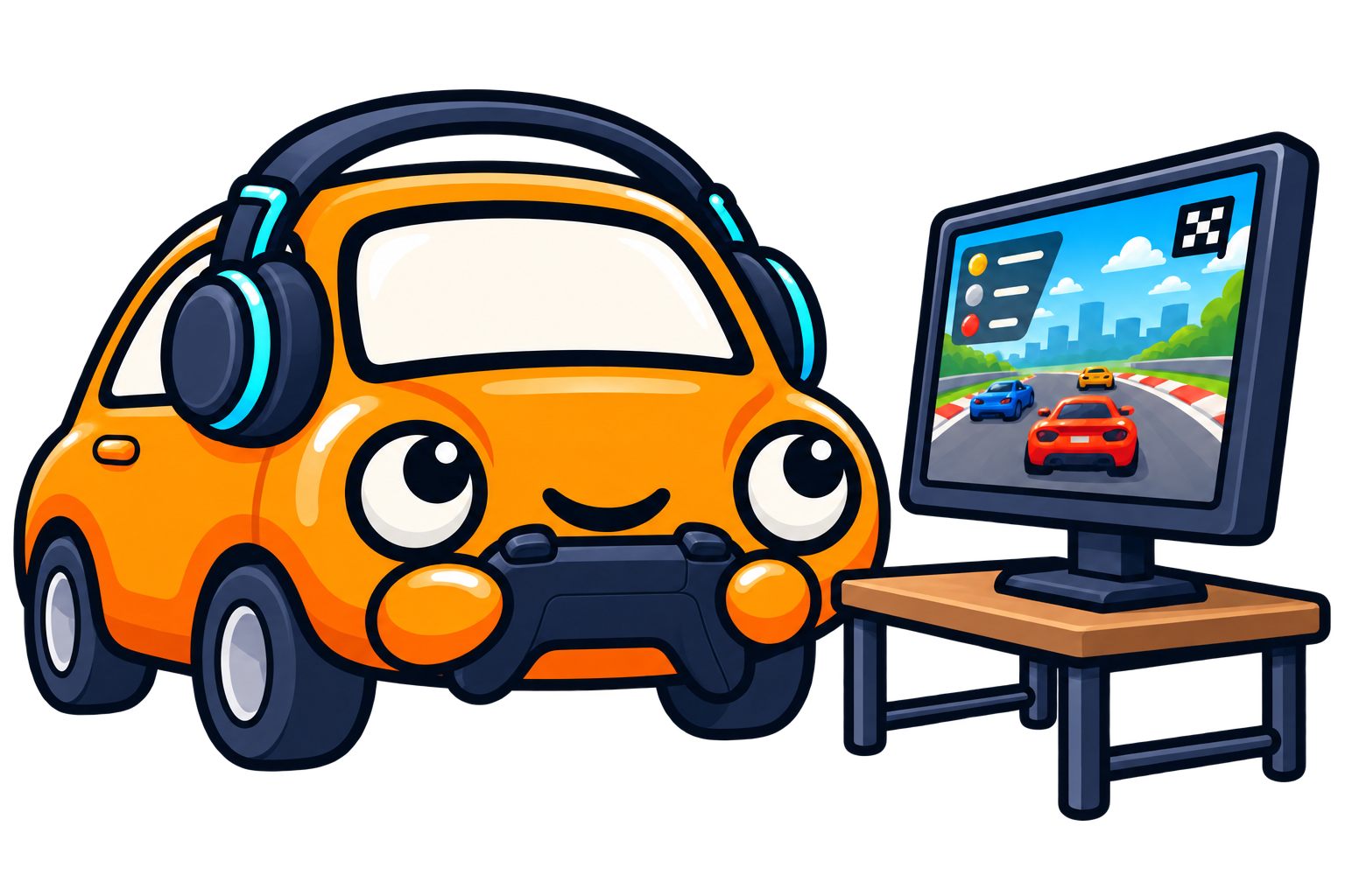 Mascota la computer cu un controller